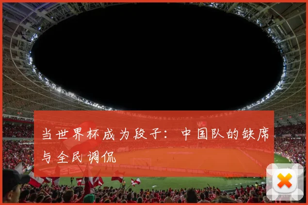 当世界杯成为段子:中国队的缺席与全民调侃